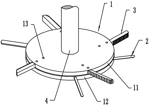 Bone and beef cutting tool capable of preventing cutters from being broken