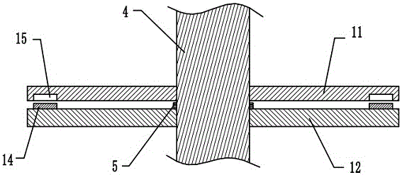 Bone and beef cutting tool capable of preventing cutters from being broken