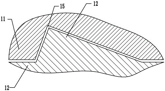 Bone and beef cutting tool capable of preventing cutters from being broken