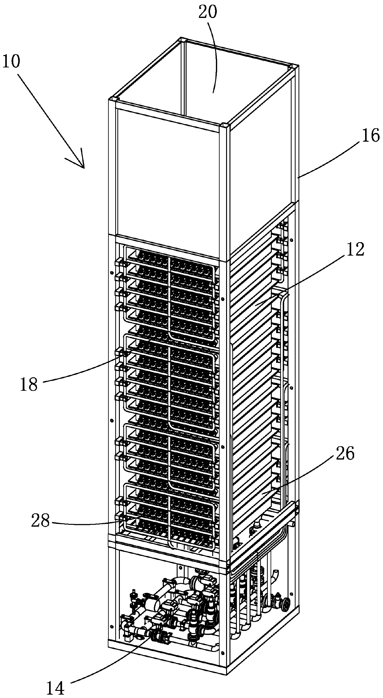 Assembling method of injector combustion device