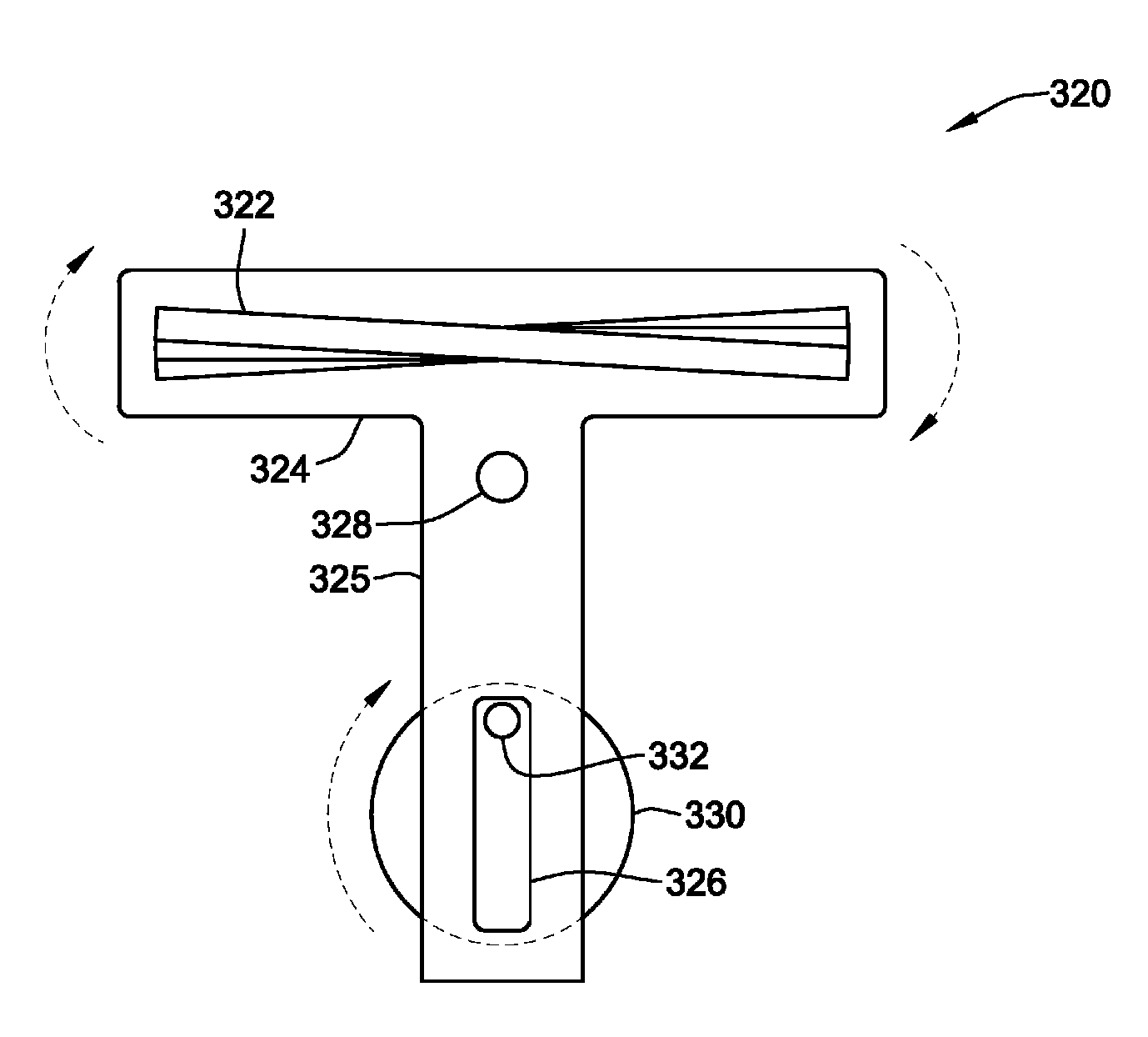 Sector-scanning device