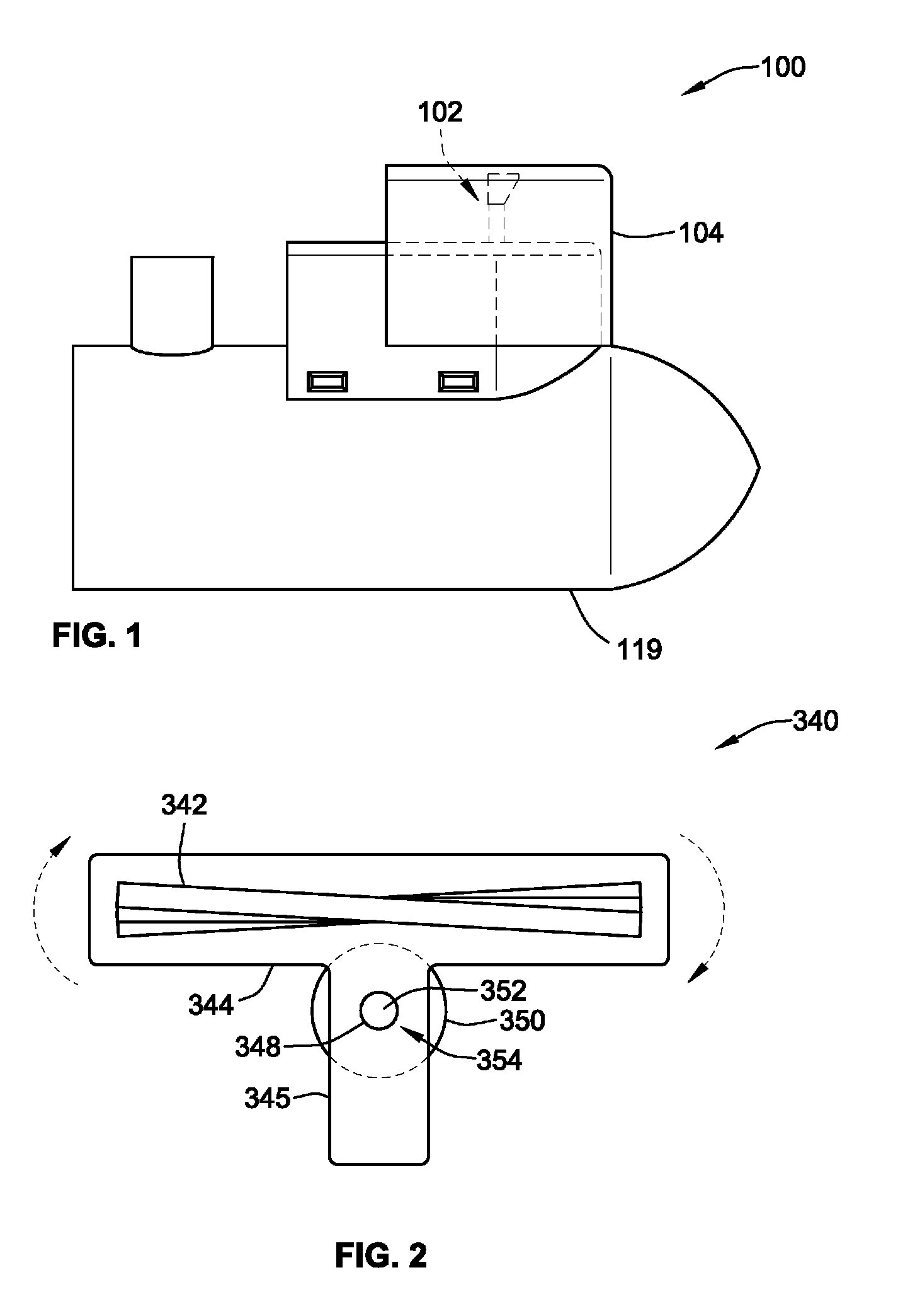 Sector-scanning device