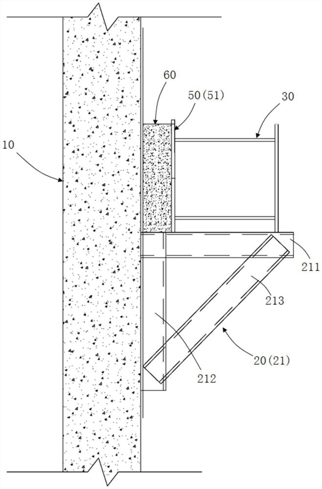 Connecting joint of steel support and underground diaphragm wall and correcting mold and construction method of connecting joint of steel support and underground diaphragm wall