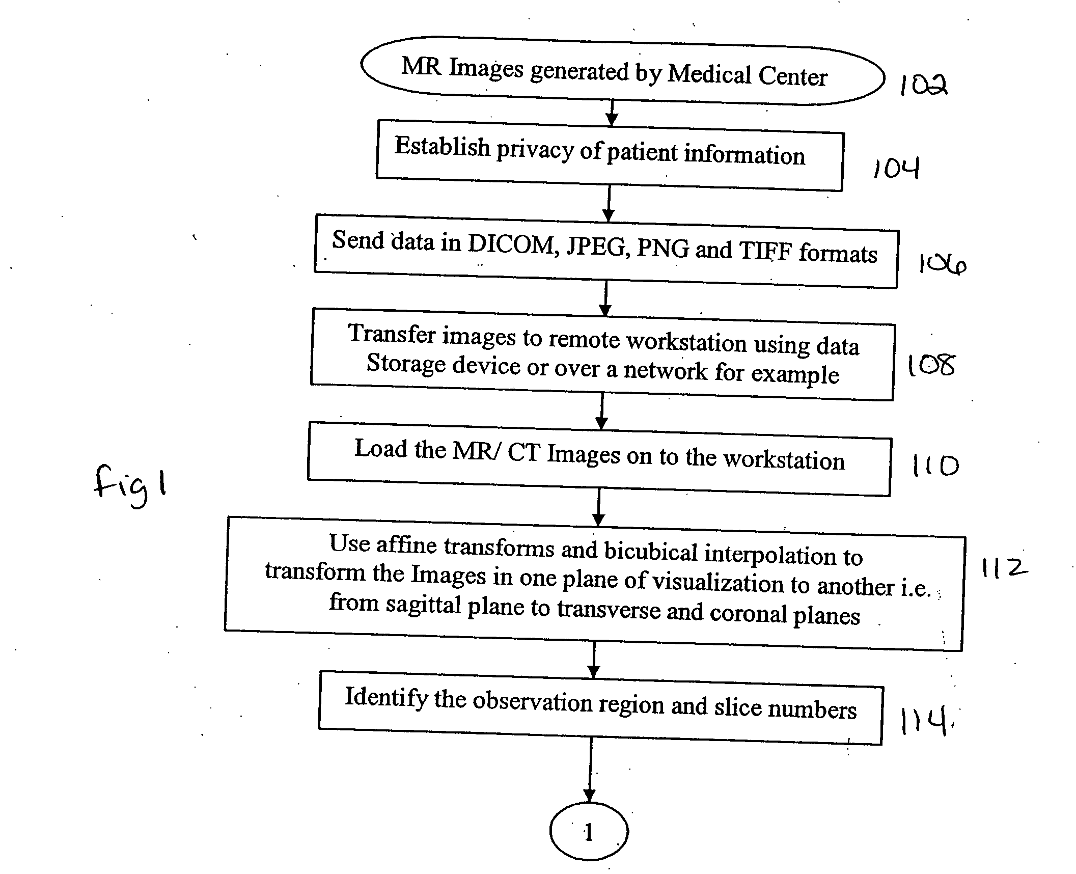 Radiographic imaging display apparatus and method