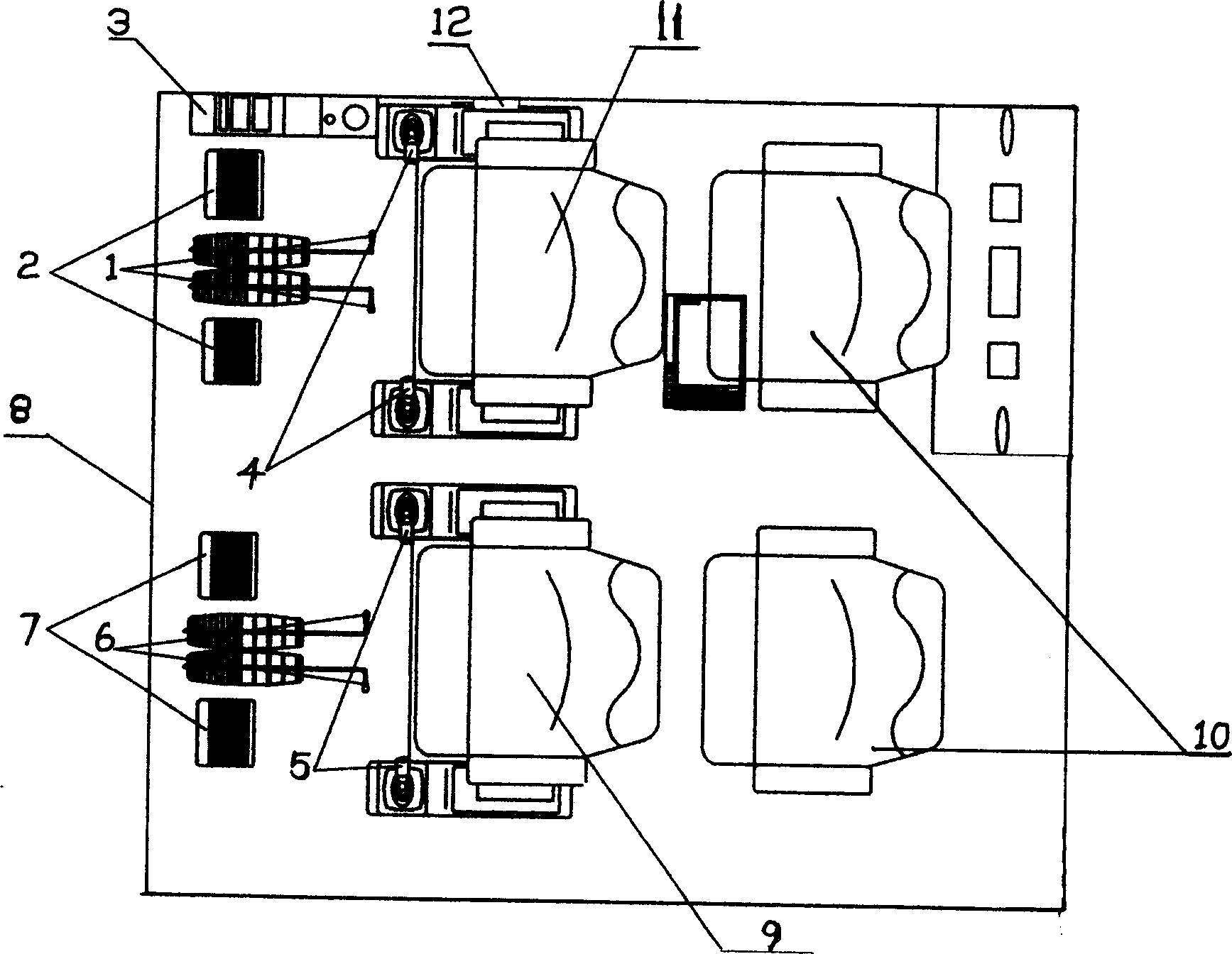 Two-purpose dredger for teaching and practice