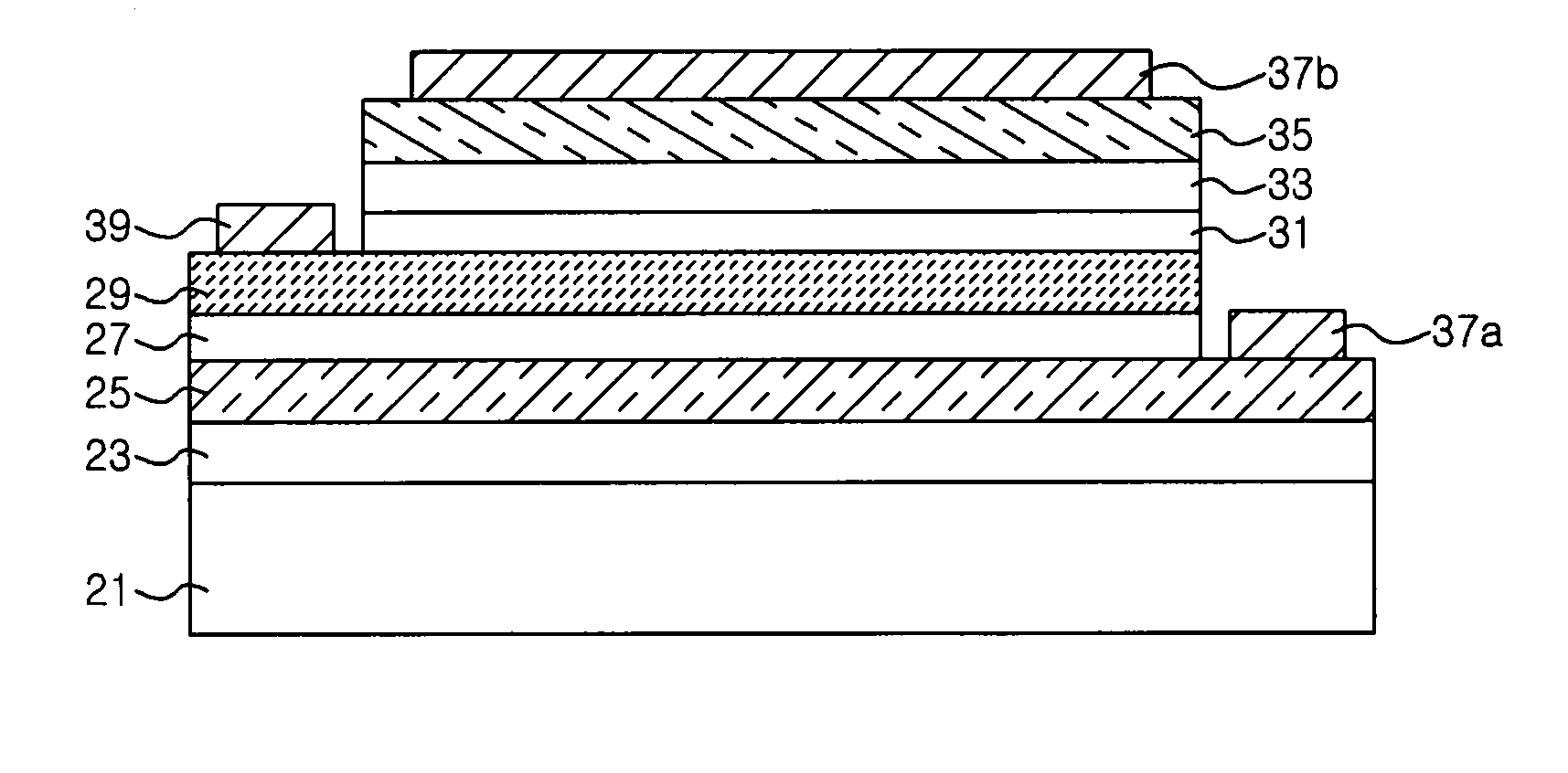 Light emitting device having vertically stacked light emitting diodes