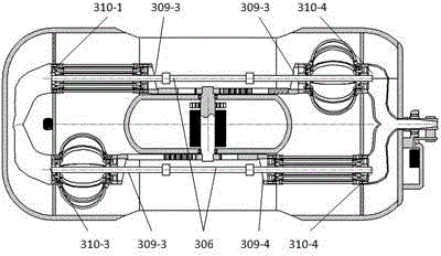 Spraying type simulative underwater vehicle and working manner thereof