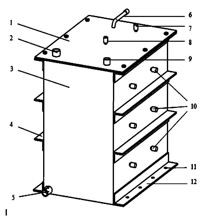 Ignition experimental device and ignition experimental method of airplane fuel tank