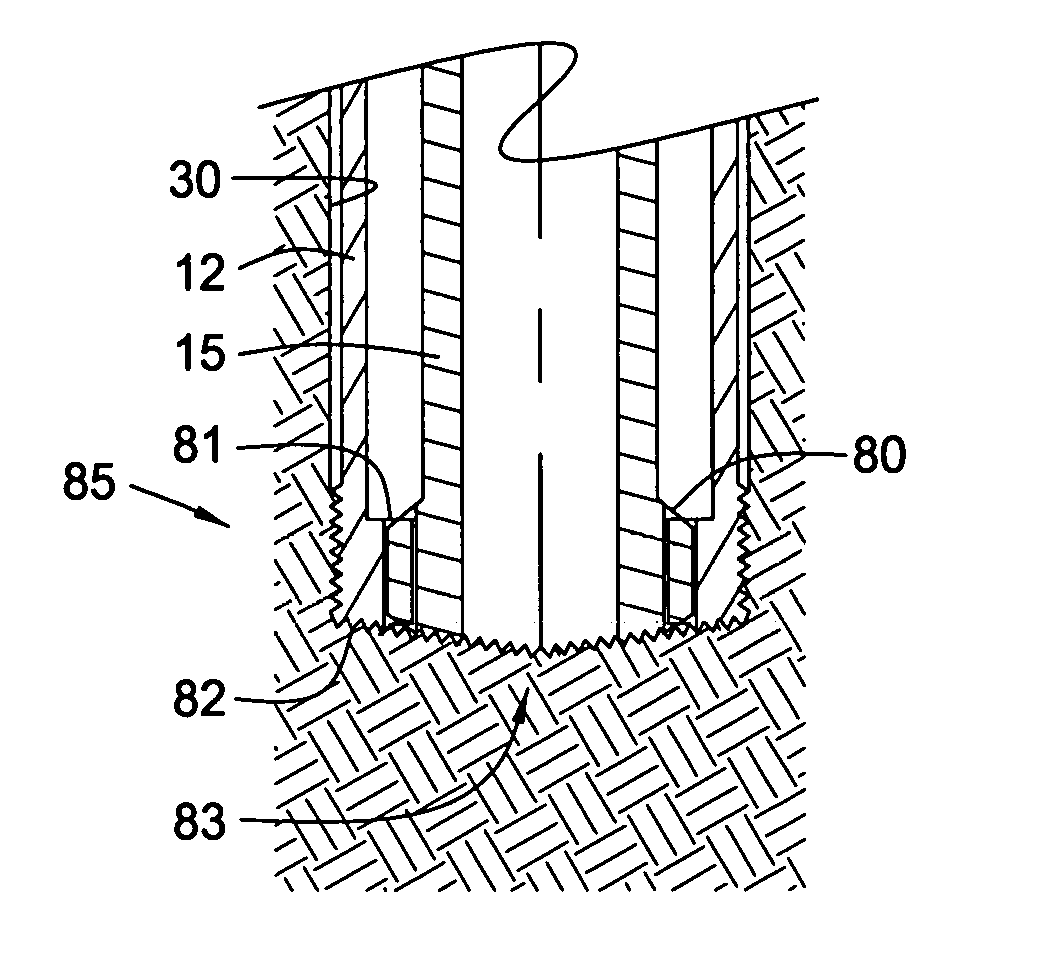 Drilling with concentric strings of casing