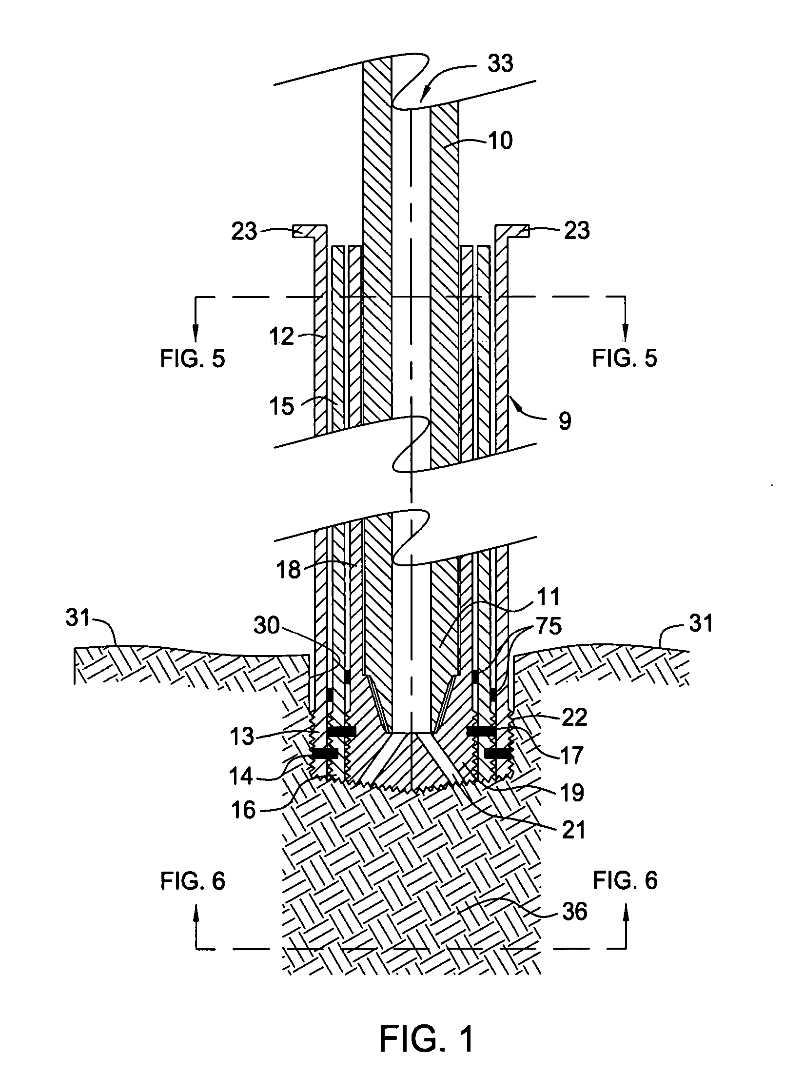 Drilling with concentric strings of casing