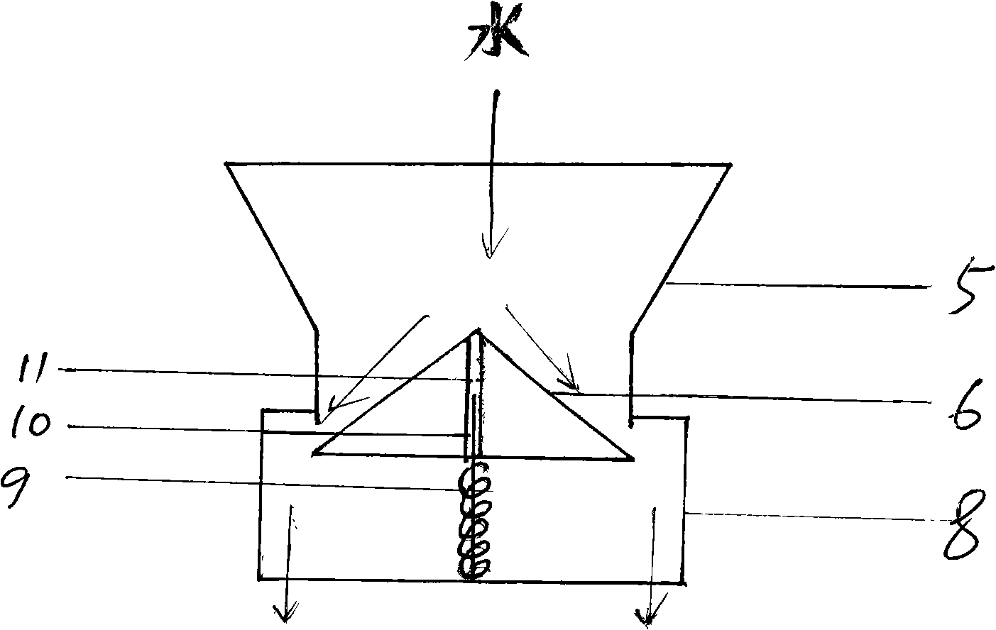 Odorless street drainage device