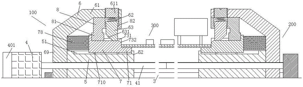 Installing and locking assembly applicable to circuit board and flexible to move