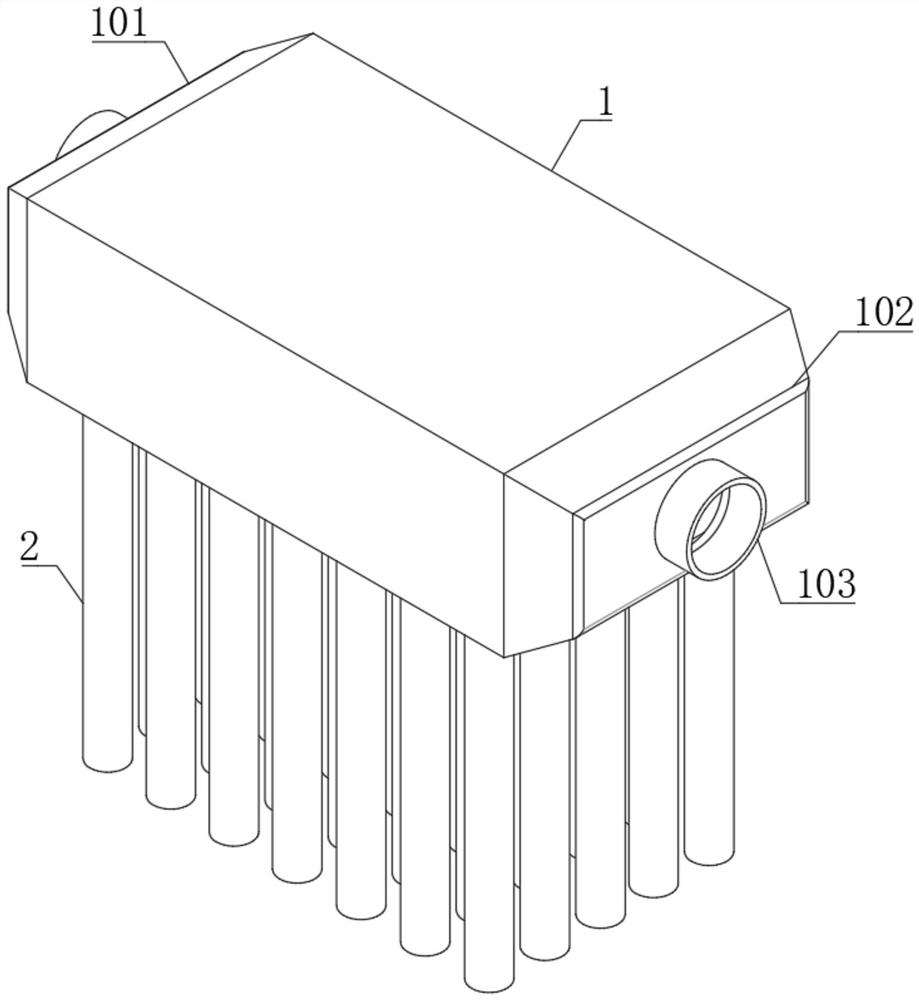 Device and method for protecting filter bag of bag type dust collector