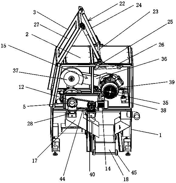 Steel pipe cutting device