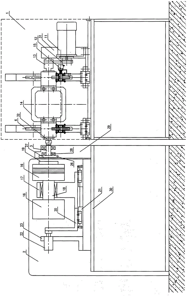 Energy accumulation type high-speed and high-acceleration tester