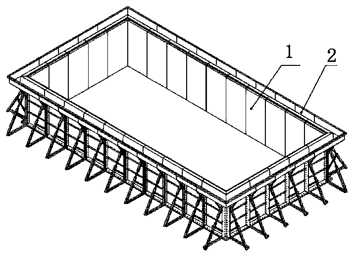 Modular integrated swimming pool system