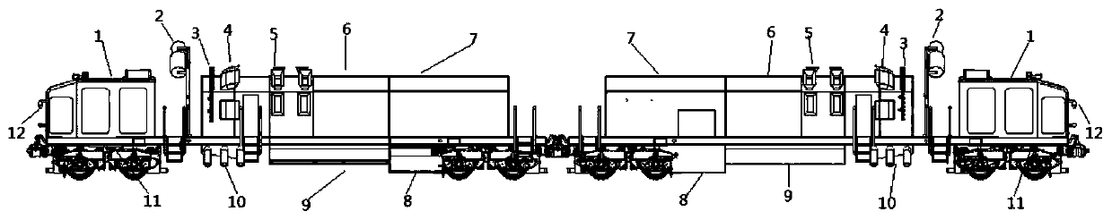 Tunnel dust collector