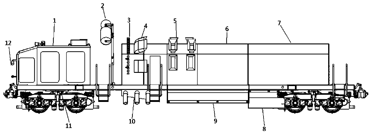 Tunnel dust collector