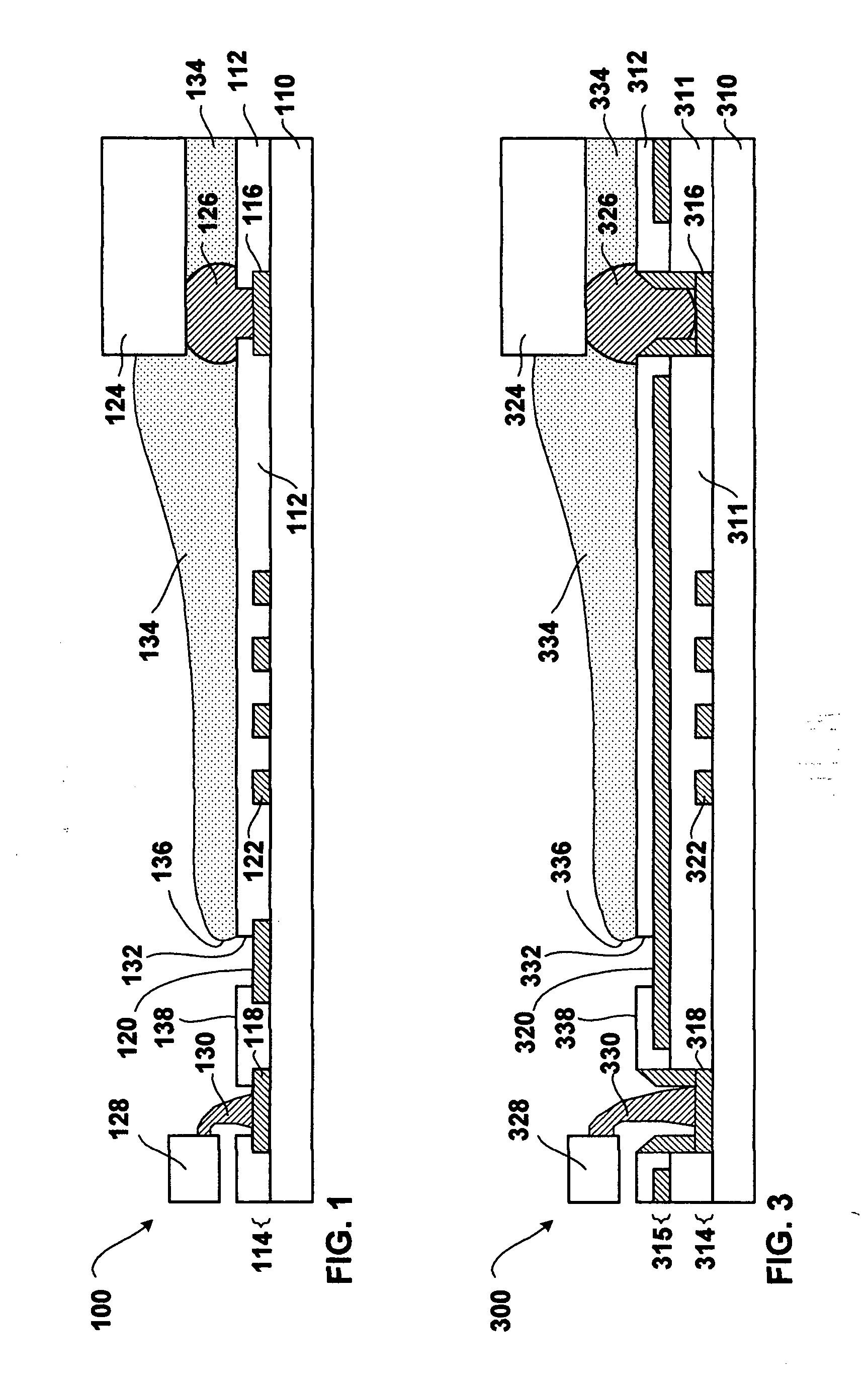 Local control of underfill flow on high density packages, packages and systems made therewith, and methods of making same