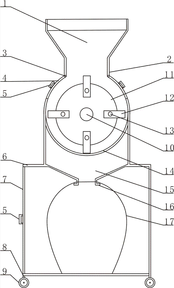 Hammer sheet type smashing device with adjustable hammer sheets