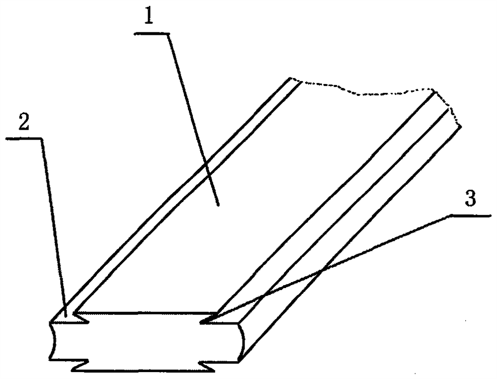 An anti-crack groove provided on a wallboard, a mold frame for making the anti-crack groove, and an installation method for a wallboard provided with the anti-crack groove