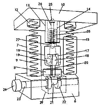 Fluff-hanging preventing sieving plate with automatic cleaning function