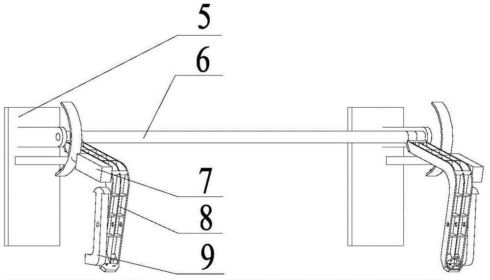 Mars exploration landing buffer device