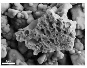 Method for absorbing impurity B in silicon by using oxygen-containing porous layer