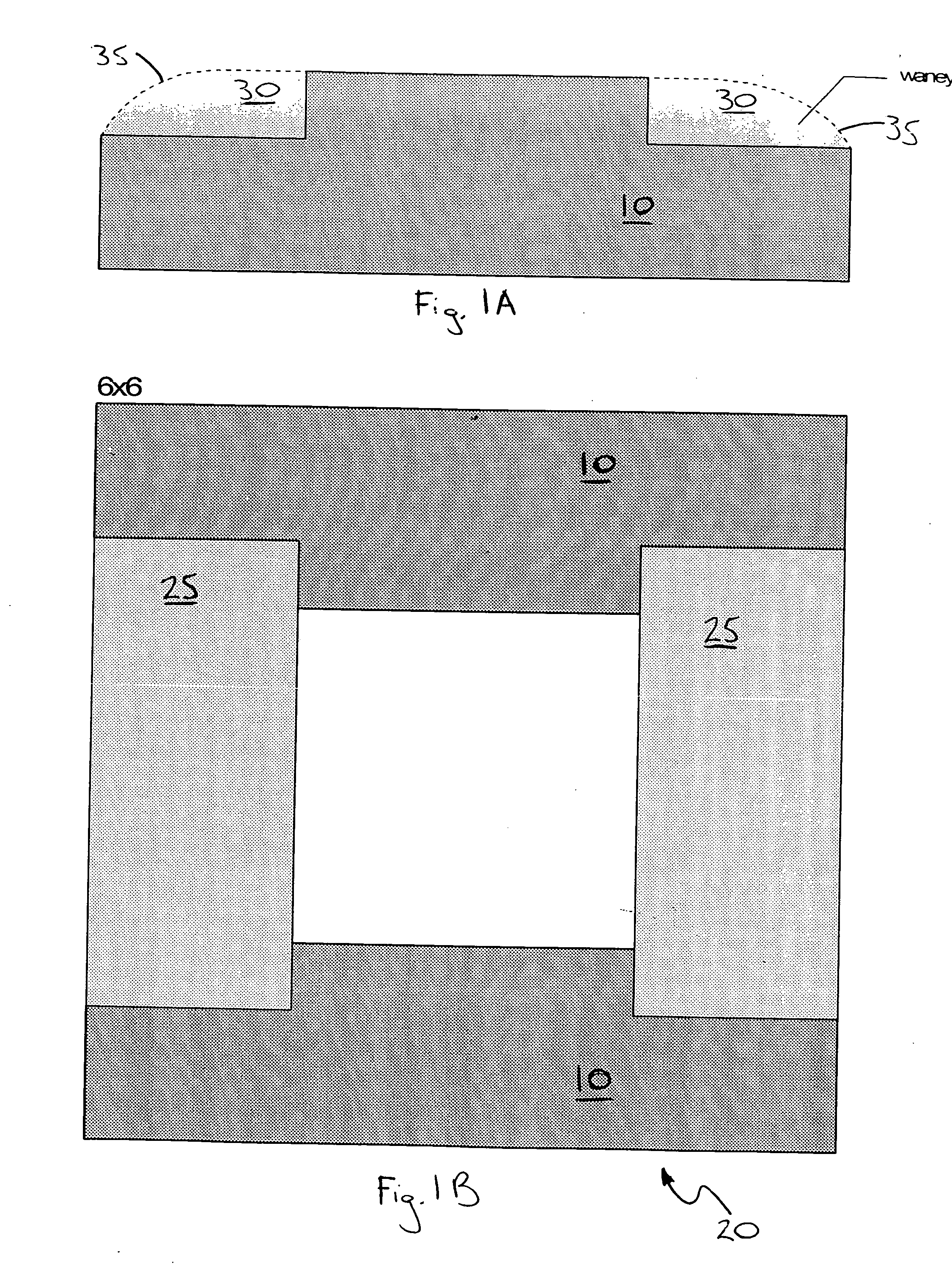 Interlocking system for waney lumber