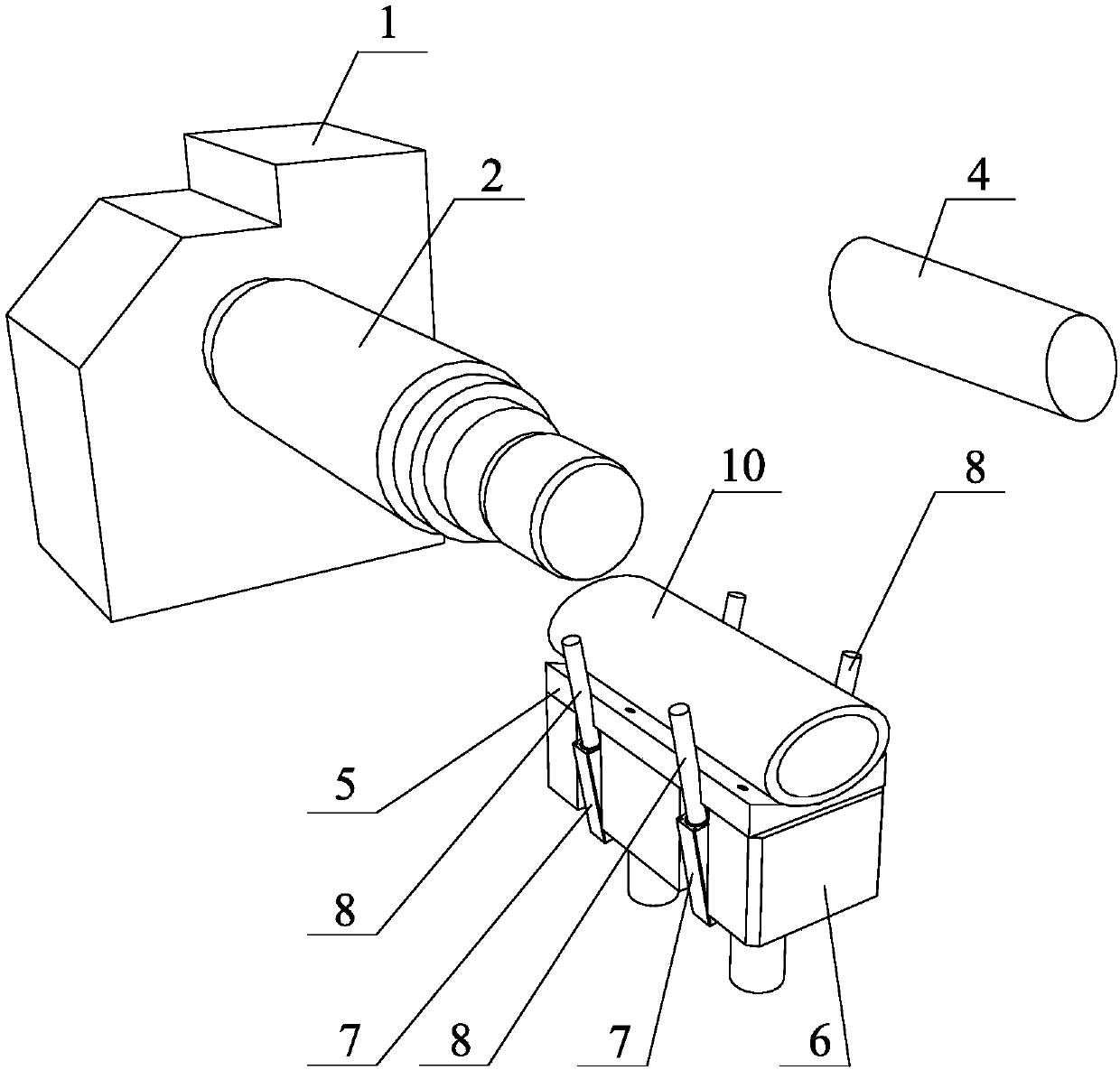 Coil unloading system and coil unloading method