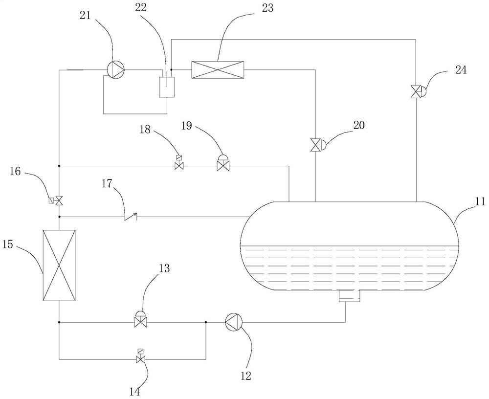 Barrel pump refrigerating system