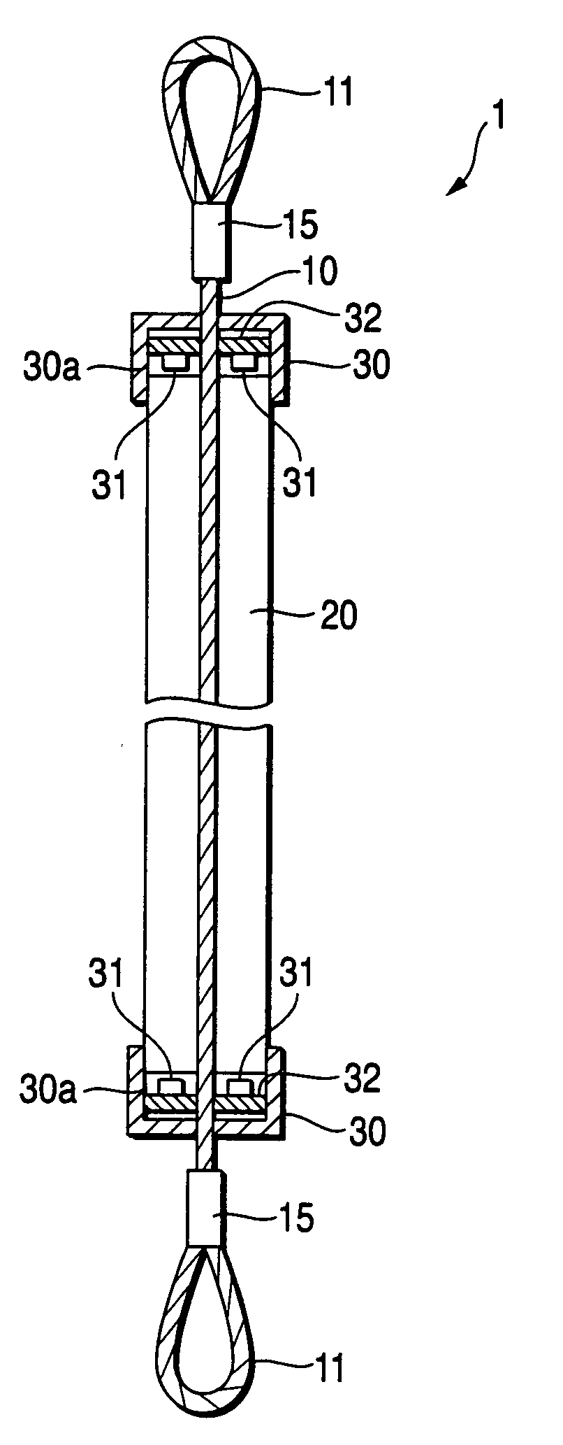 Linear luminous body and linear luminous structure