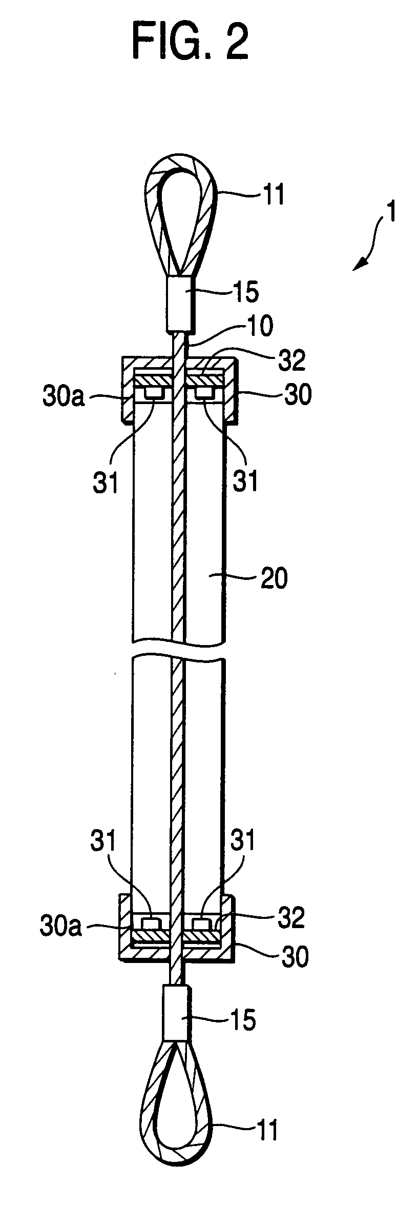 Linear luminous body and linear luminous structure