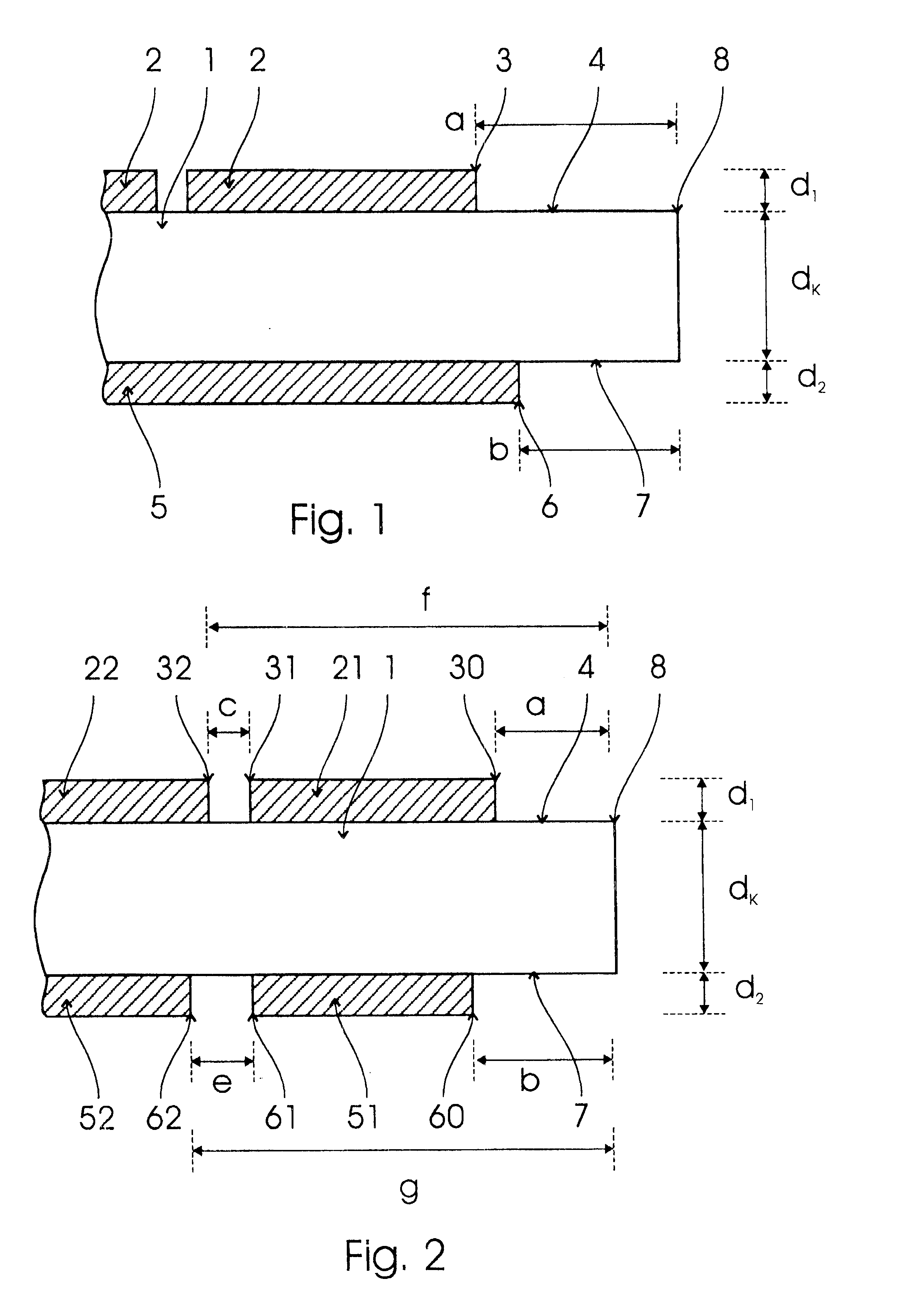 Power semiconductor module of high isolation strength
