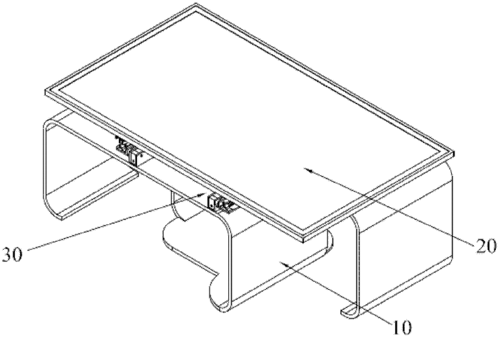 Three-in-one multifunctional tea table