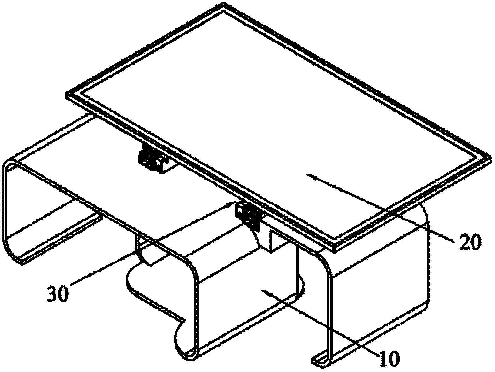 Three-in-one multifunctional tea table