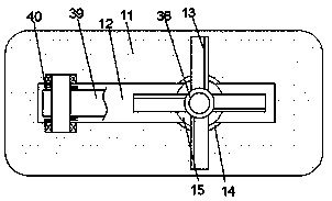 Annular transferring and arranging device for sharp surgical instruments