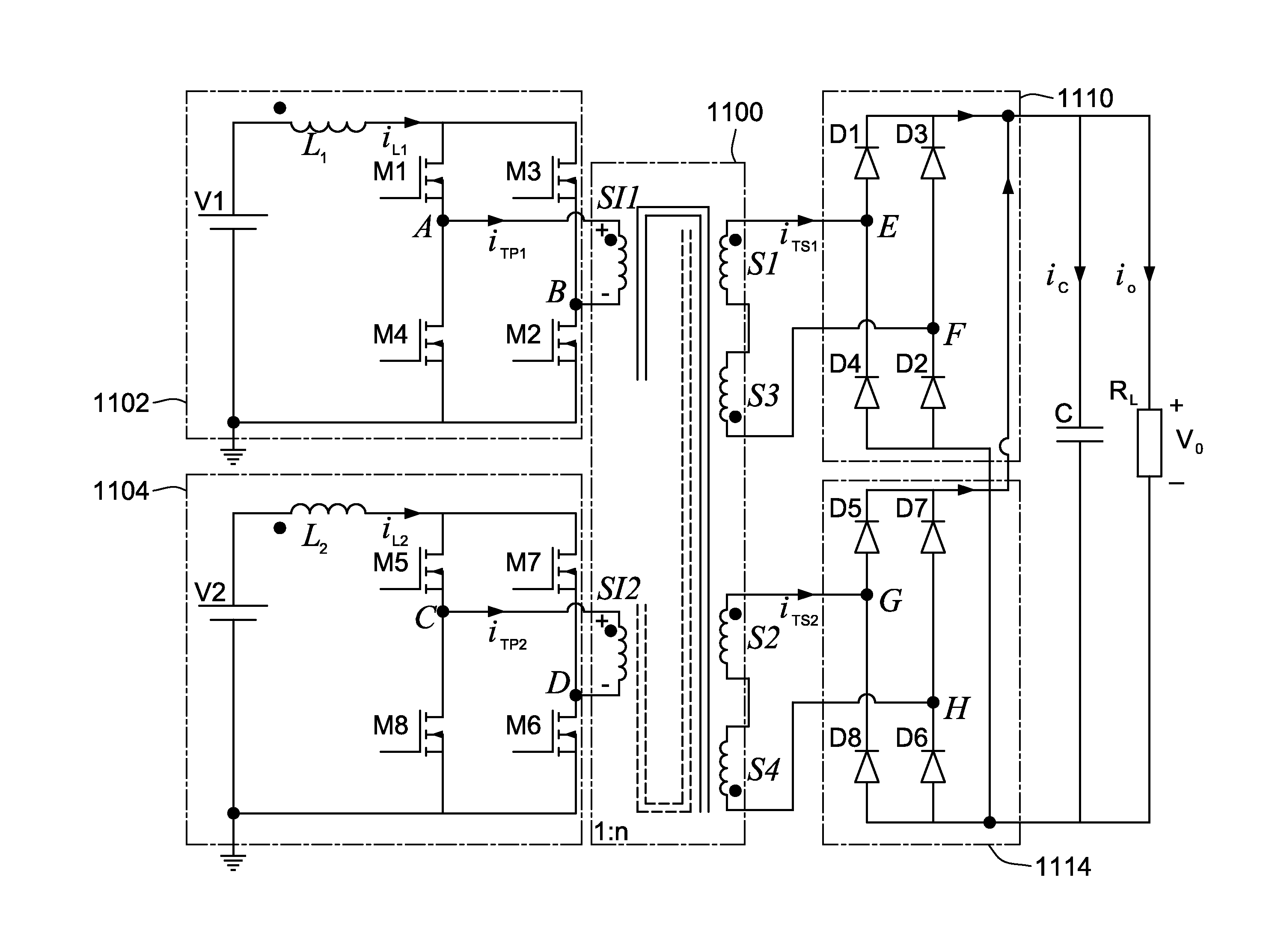 Integrated magnetics component