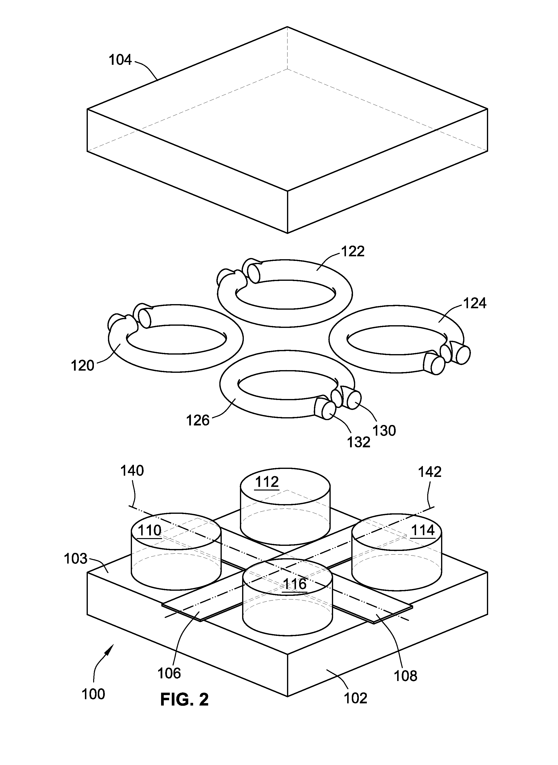 Integrated magnetics component