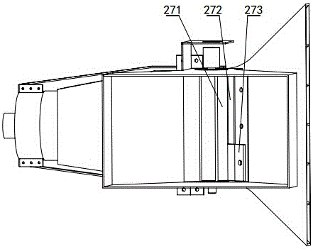 Agricultural unmanned aerial vehicle-mounted material spreading device and method