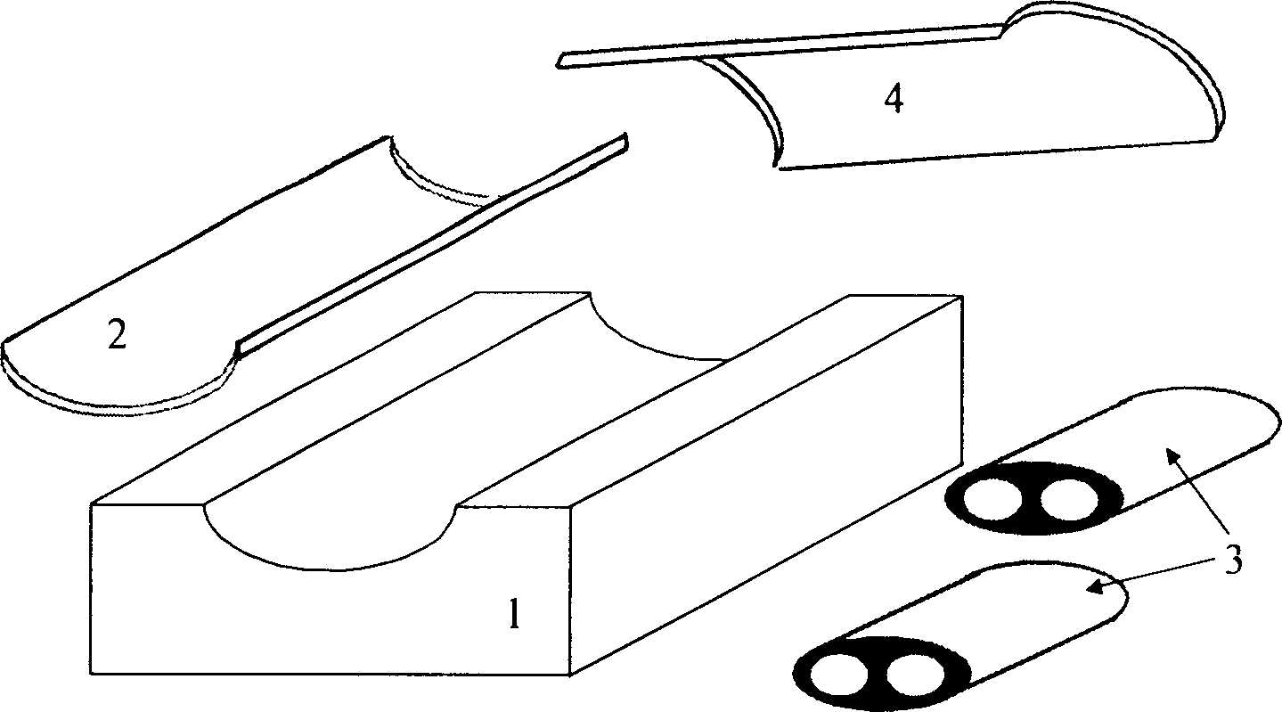 Large pneumatic equipment blades made of composite material and production thereof