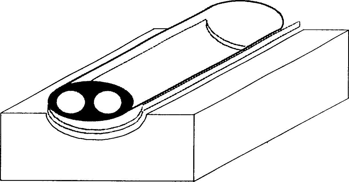 Large pneumatic equipment blades made of composite material and production thereof