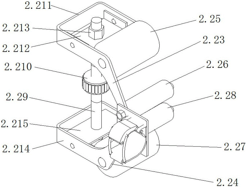 Pipeline intersecting line projecting device and projecting method