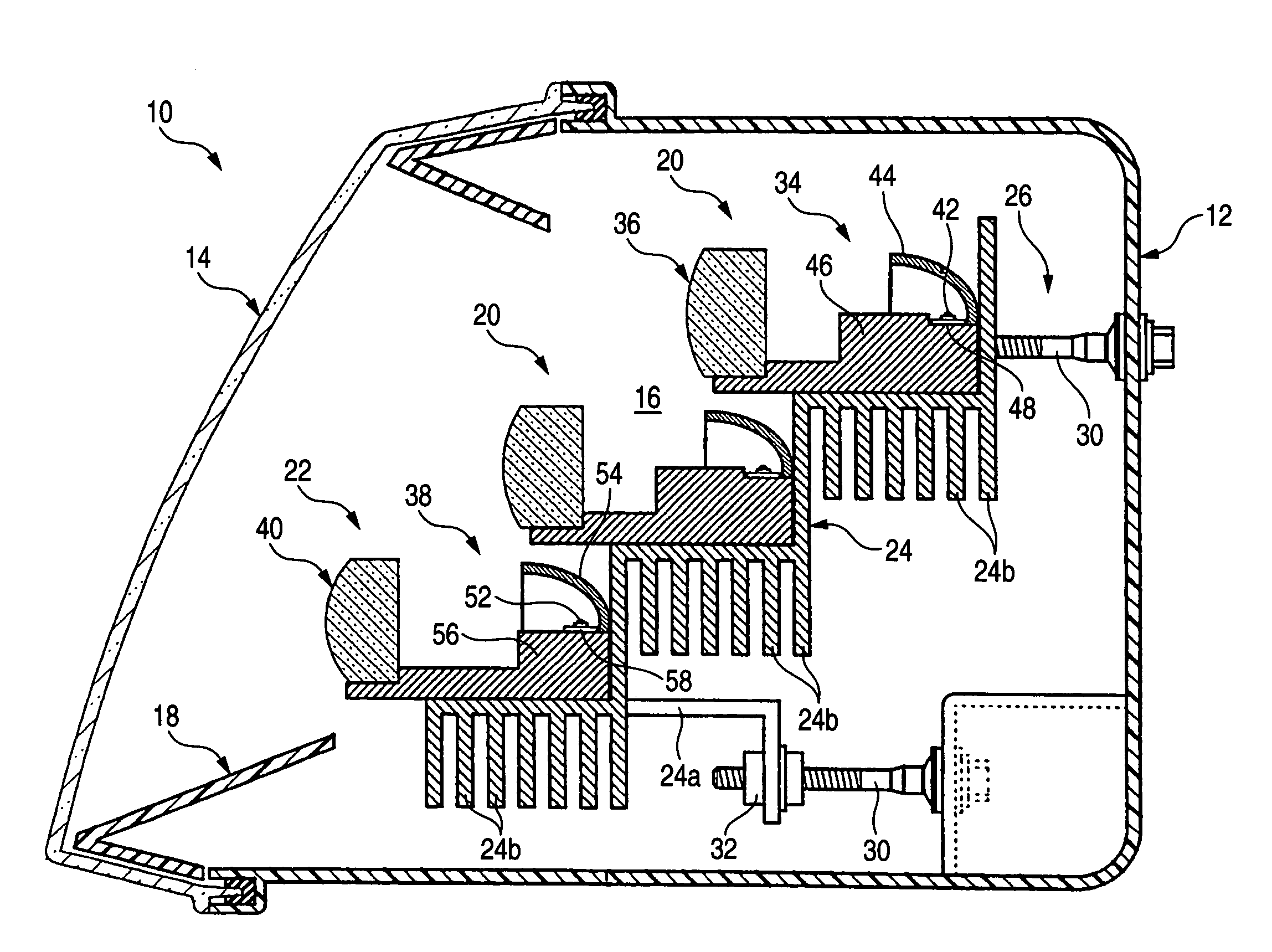 Headlamp for vehicle