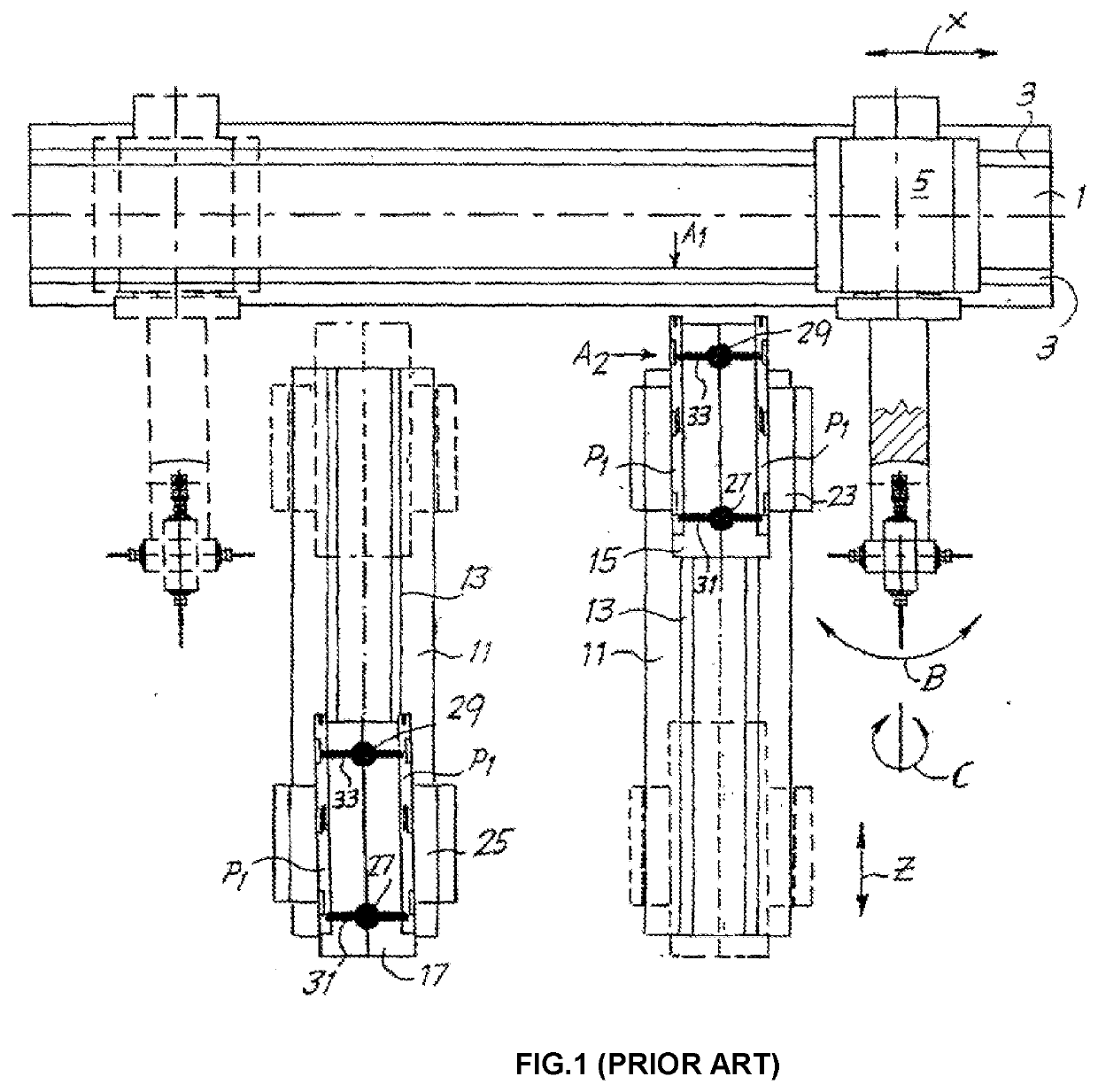 Omni-directional computerized numerical control (CNC) machine tool and method of performing the same