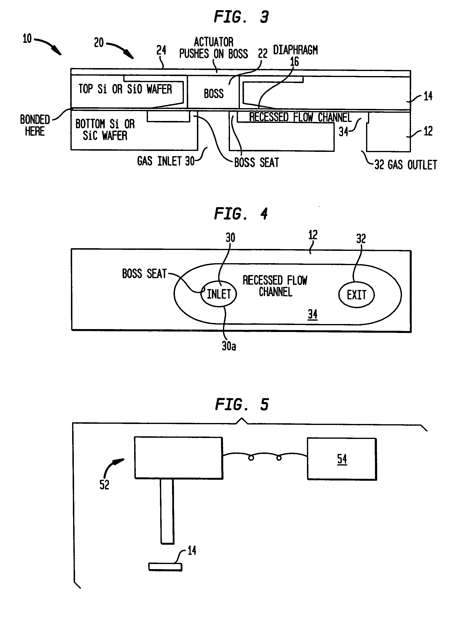 Method for protecting the diaphragm and extending the life of SiC and/or Si MEMS microvalves