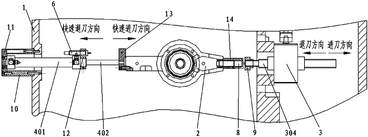 A Mechanism of Fast Advance and Retreat Knife and Constant Pressure Feed