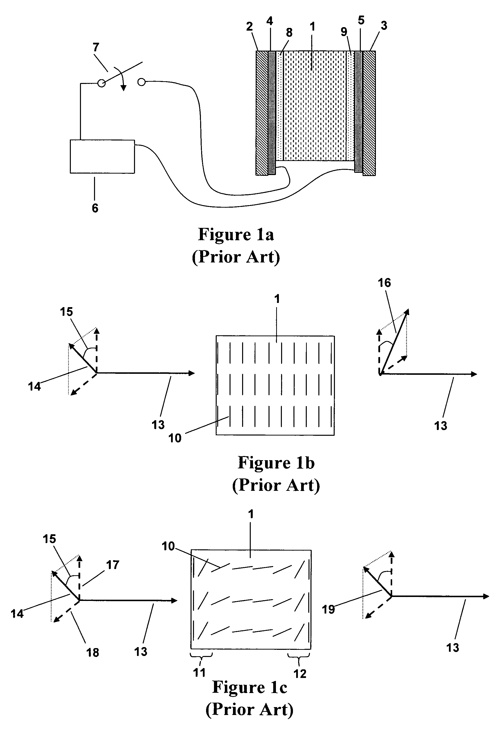 Apparatus and method for optical switching with liquid crystals and birefringent wedges