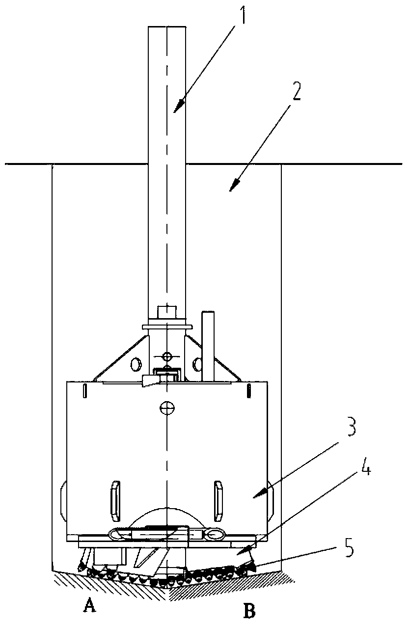 Pressurization control method and pressurization control system for rotary drilling rig