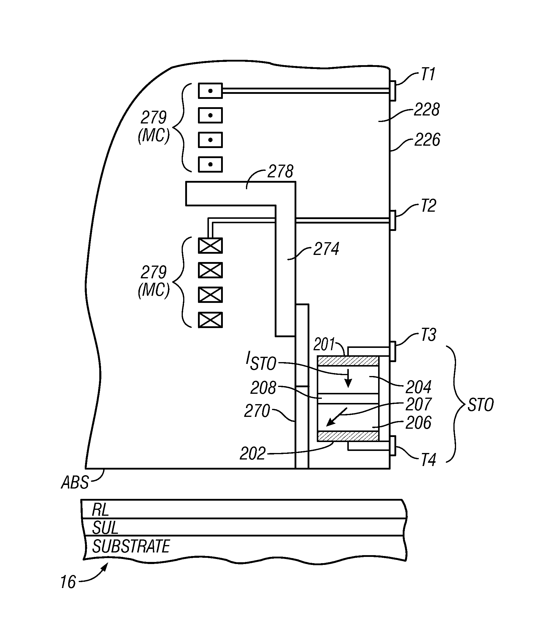 Perpendicular magnetic recording write head with spin torque oscillator for fast switching of write pole magnetization